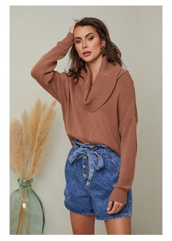 Joséfine Sweter "Kaba" w kolorze jasnobrązowym ze sklepu Limango Polska w kategorii Swetry damskie - zdjęcie 189248472