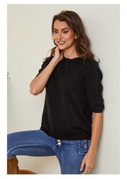 Joséfine Sweter "Kalocsa" w kolorze czarnym ze sklepu Limango Polska w kategorii Swetry damskie - zdjęcie 189248552