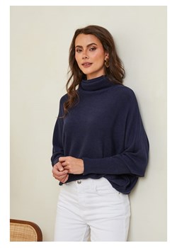 Joséfine Sweter "Karcag" w kolorze granatowym ze sklepu Limango Polska w kategorii Swetry damskie - zdjęcie 189248572