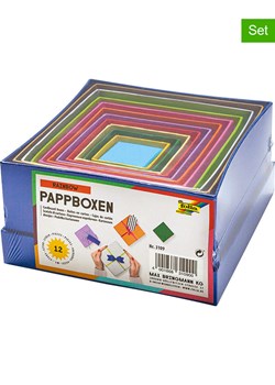 folia PAPER Pudełka kartonowe (12 szt.) "RAINBOW" w różnych kolorach ze sklepu Limango Polska w kategorii Zabawki - zdjęcie 189248852