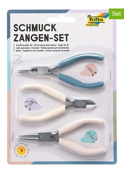 folia PAPER Szczypce jubilerskie (3 szt.) w kolorze biało-niebieskim ze sklepu Limango Polska w kategorii Zabawki - zdjęcie 189249040