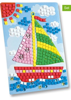 folia PAPER Zestaw do mozaiki "Boat" z pianki gumowej - 5+ ze sklepu Limango Polska w kategorii Zabawki - zdjęcie 189249113