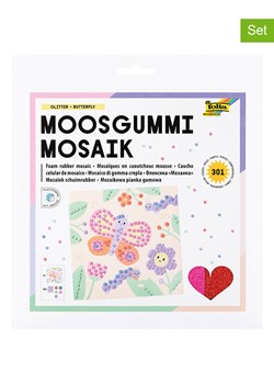 folia PAPER Zestaw "Butterfly" do tworzenia mozaiki z pianki gumowej - 5+ ze sklepu Limango Polska w kategorii Zabawki - zdjęcie 189249114