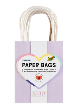 folia PAPER Torebki papierowe (10 szt.) "S Pastell" - 6+ ze sklepu Limango Polska w kategorii Akcesoria biurowe - zdjęcie 189249693