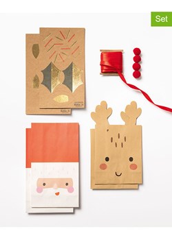 folia PAPER Zestaw "Santa &amp; Deer" do tworzenia torebek papierowych - 3+ ze sklepu Limango Polska w kategorii Zabawki - zdjęcie 189249810