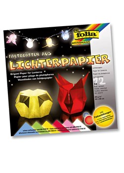 folia PAPER Świecący kolorowy papier (12 szt.) - 30 x 30 cm ze sklepu Limango Polska w kategorii Akcesoria biurowe - zdjęcie 189249873