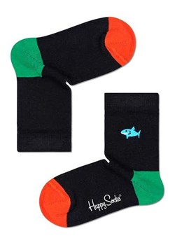 Happy Socks Skarpety "Shark" w kolorze granatowo-pomarańczowo-zielonym ze sklepu Limango Polska w kategorii Skarpetki dziecięce - zdjęcie 189249972