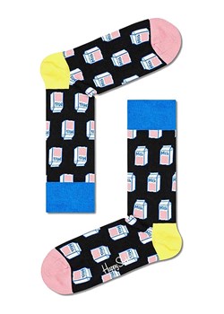 Happy Socks Skarpety w kolorze czarnym ze wzorem ze sklepu Limango Polska w kategorii Skarpetki męskie - zdjęcie 189250134