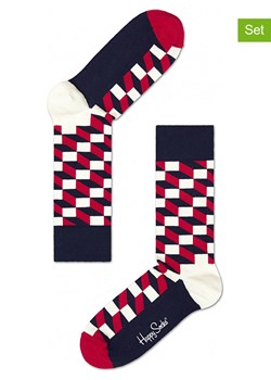 Happy Socks Skarpety (2 pary) ze wzorem ze sklepu Limango Polska w kategorii Skarpetki męskie - zdjęcie 189250182