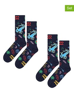 Happy Socks Skarpety (2 pary) ze wzorem ze sklepu Limango Polska w kategorii Skarpetki męskie - zdjęcie 189250234