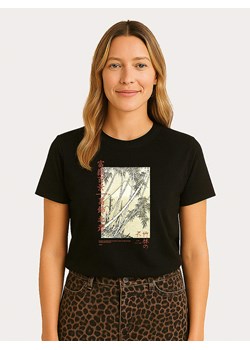 WOOOP Koszulka "Hokusai Bamboo" w kolorze czarnym ze sklepu Limango Polska w kategorii Bluzki damskie - zdjęcie 189250892