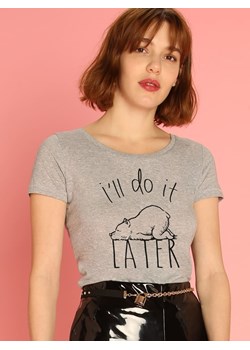 WOOOP Koszulka w kolorze szarym ze sklepu Limango Polska w kategorii Bluzki damskie - zdjęcie 189250901