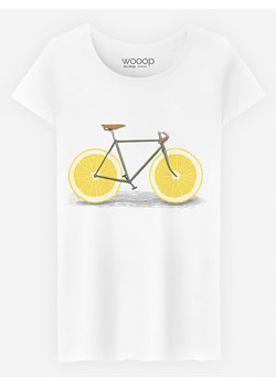 WOOOP Koszulka "Zest" w kolorze białym ze sklepu Limango Polska w kategorii Bluzki damskie - zdjęcie 189250944