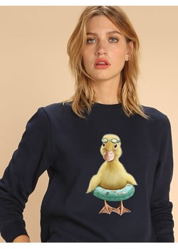 WOOOP Bluza "Duck" w kolorze granatowym ze sklepu Limango Polska w kategorii Bluzy damskie - zdjęcie 189250960