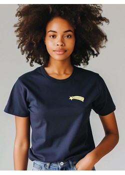 WOOOP Koszulka "Etoile Filante" w kolorze granatowym ze sklepu Limango Polska w kategorii Bluzki damskie - zdjęcie 189251051