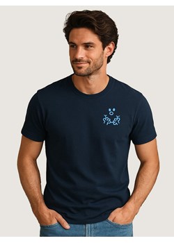 WOOOP Koszulka w kolorze granatowym ze sklepu Limango Polska w kategorii T-shirty męskie - zdjęcie 189251123