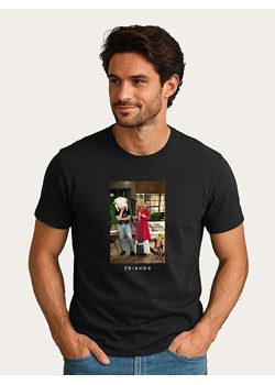 WOOOP Koszulka "Friends Joey Turkey Head" w kolorze czarnym ze sklepu Limango Polska w kategorii T-shirty męskie - zdjęcie 189251164