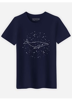 WOOOP Koszulka "Whale Constellation" w kolorze granatowym ze sklepu Limango Polska w kategorii T-shirty męskie - zdjęcie 189251202