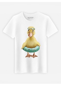 WOOOP Koszulka "Duck Bouee" w kolorze białym ze sklepu Limango Polska w kategorii T-shirty męskie - zdjęcie 189251221