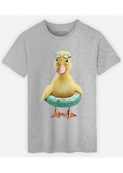WOOOP Koszulka "Duck Bouee" w kolorze szarym ze sklepu Limango Polska w kategorii T-shirty męskie - zdjęcie 189251222