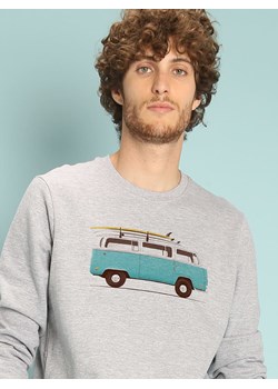 WOOOP Bluza "Blue Van" w kolorze szarym ze sklepu Limango Polska w kategorii Bluzy męskie - zdjęcie 189251250