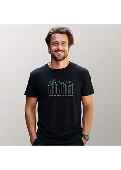WOOOP Koszulka "Take me back to holidays" w kolorze czarnym ze sklepu Limango Polska w kategorii T-shirty męskie - zdjęcie 189251374