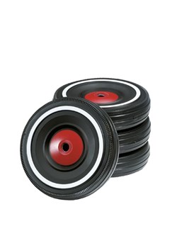 BIG Koła cichobieżne (4 szt.) w kolorze czarnym - 12 m+ ze sklepu Limango Polska w kategorii Zabawki - zdjęcie 189251440