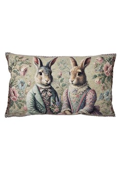 Clayre&amp;Eef Poszewka w kolorze zielonym na poduszkę - 35 x 50 cm ze sklepu Limango Polska w kategorii Poduszki dekoracyjne - zdjęcie 189252882