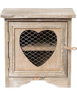 Clayre&amp;Eef Stojak w kolorze brązowym na jajka - 19 x 19 x 14 cm ze sklepu Limango Polska w kategorii Akcesoria i przechowywanie - zdjęcie 189252901