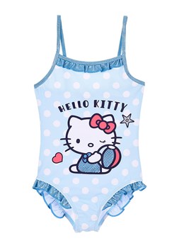 Hello Kitty Strój kąpielowy "Hello Kitty" w kolorze błękitnym ze sklepu Limango Polska w kategorii Stroje kąpielowe - zdjęcie 189253754