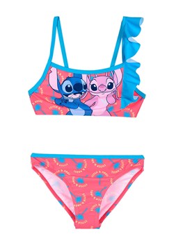Lilo &amp; Stitch Bikini "Lilo &amp; Stitch" w kolorze różowo-niebieskim ze sklepu Limango Polska w kategorii Stroje kąpielowe - zdjęcie 189253793