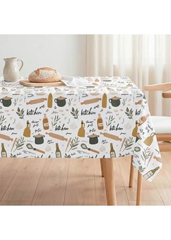 Mint Rugs Obrus "Kitchen" w kolorze biało-musztardowo-zielonym ze sklepu Limango Polska w kategorii Obrusy i bieżniki - zdjęcie 189254414