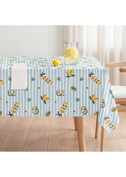 Mint Rugs Obrus "Limoncello" w kolorze błękitno-biało-żółtym ze sklepu Limango Polska w kategorii Obrusy i bieżniki - zdjęcie 189254434