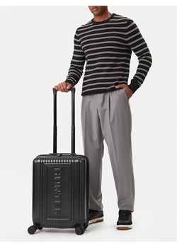 Hunter Walizka kabinowa CEO-HUNTER-S-001-08-BLACK Czarny ze sklepu MODIVO w kategorii Walizki - zdjęcie 189254554