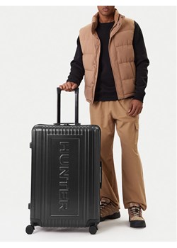 Hunter Walizka duża CEO-HUNTER-L-001-08-BLACK Czarny ze sklepu MODIVO w kategorii Walizki - zdjęcie 189254593