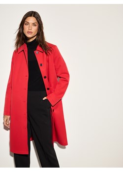 Mohito - Czerwony trencz - czerwony ze sklepu Mohito w kategorii Płaszcze damskie - zdjęcie 189254984