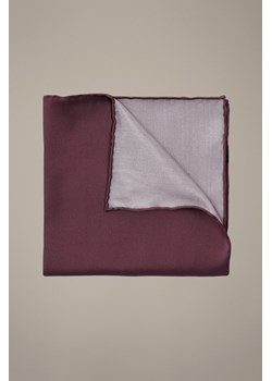 Poszetka Bordowa Jedwabna Gładka ze sklepu Lancerto S.A. w kategorii Poszetki i butonierki - zdjęcie 189255212