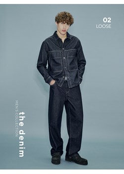 Reserved - Jeansy loose fit - granatowy ze sklepu Reserved w kategorii Jeansy męskie - zdjęcie 189255243