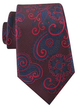 Krawat Męski - Angelo di Monti - Bordo, Duże Kwiaty KRADM2299 ze sklepu JegoSzafa.pl w kategorii Krawaty - zdjęcie 189255684