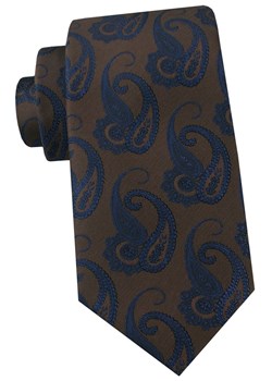 Krawat Męski - Angelo di Monti - Brąz, Paisley KRADM2281 ze sklepu JegoSzafa.pl w kategorii Krawaty - zdjęcie 189255714