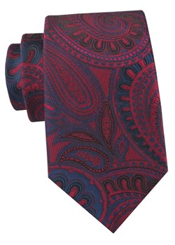 Krawat Męski - Angelo di Monti - Ciemna Czerwień, Duże Paisley KRADM2301 ze sklepu JegoSzafa.pl w kategorii Krawaty - zdjęcie 189255744
