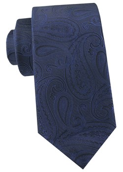 Krawat Męski - Angelo di Monti - Ciemnoniebieski, Faktura Paisley KRADM2296 ze sklepu JegoSzafa.pl w kategorii Krawaty - zdjęcie 189255764