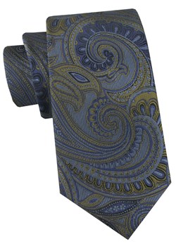 Krawat Męski - Angelo di Monti - Duży Wzór, Odcienie Niebieskiego KRADM2286 ze sklepu JegoSzafa.pl w kategorii Krawaty - zdjęcie 189255814