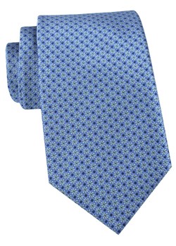 Krawat Męski - Angelo di Monti - Niebieski z Drobnym Wzorkiem KRADM2276 ze sklepu JegoSzafa.pl w kategorii Krawaty - zdjęcie 189255894