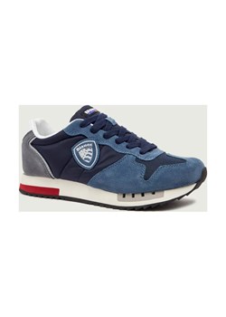 BLAUER Sneakersy QUEENS05 | zamsz ze sklepu Gomez Fashion Store w kategorii Buty sportowe męskie - zdjęcie 189256131