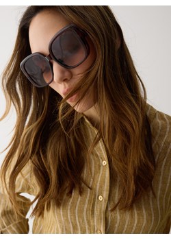 Reserved - Okulary przeciwsłoneczne - brązowy ze sklepu Reserved w kategorii Okulary przeciwsłoneczne damskie - zdjęcie 189259253