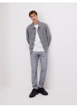 Reserved - Spodnie chino slim fit - ciemnoszary ze sklepu Reserved w kategorii Spodnie męskie - zdjęcie 189259780