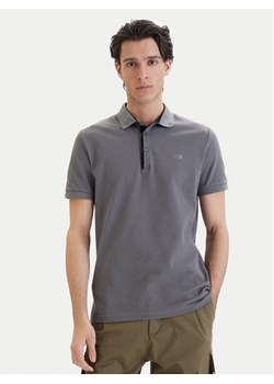 The North Face Polo PREMIUM SLIM Szary Slim Fit ze sklepu MODIVO w kategorii T-shirty męskie - zdjęcie 189260542