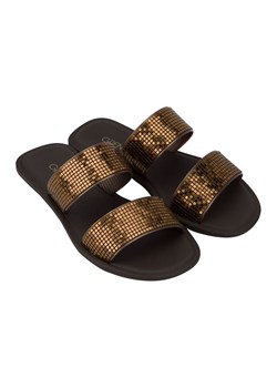 Grendha Klapki "Buriti Icone" w kolorze złoto-brązowym ze sklepu Limango Polska w kategorii Klapki damskie - zdjęcie 189260724