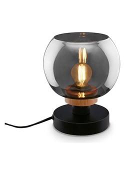 Briloner Lampa stołowa w kolorze czarno-szarym - wys. 19 cm ze sklepu Limango Polska w kategorii Oświetlenie - zdjęcie 189260920